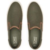 image:imageTOMS Mens Baja SlipOn SneakersDark Sage Heritage Canvas Synthetic Nubuck Trim