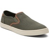 image:imageTOMS Mens Baja SlipOn SneakersDark Sage Heritage Canvas Synthetic Nubuck Trim