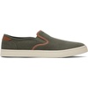 image:imageTOMS Mens Baja SlipOn SneakersDark Sage Heritage Canvas Synthetic Nubuck Trim