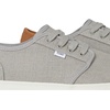 image:imageTOMS Mens Carlo 20 LaceUp Low Profile Sneaker Canvas Uppers with CloudBound Insole White Legacy Canvas 8Drizzle Grey
