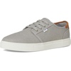 image:imageTOMS Mens Carlo 20 LaceUp Low Profile Sneaker Canvas Uppers with CloudBound Insole White Legacy Canvas 8Drizzle Grey Legacy Canvas
