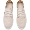 image:imageTOMS Mens Carlo 20 LaceUp Low Profile Sneaker Canvas Uppers with CloudBound Insole White Legacy Canvas 8Soft Grey Geometric Mesh
