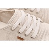 image:imageTOMS Mens Carlo 20 LaceUp Low Profile Sneaker Canvas Uppers with CloudBound Insole White Legacy Canvas 8Soft Grey Geometric Mesh