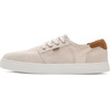 image:imageTOMS Mens Carlo 20 LaceUp Low Profile Sneaker Canvas Uppers with CloudBound Insole White Legacy Canvas 8Soft Grey Geometric Mesh