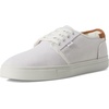 image:imageTOMS Mens Carlo 20 LaceUp Low Profile Sneaker Canvas Uppers with CloudBound Insole White Legacy Canvas 8White Legacy Canvas