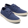 image:imageTOMS Mens Carlo LaceUp SneakersCadet Blue Heritage Canvas