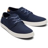 image:imageTOMS Mens Carlo LaceUp SneakersNavy Heritage Canvas