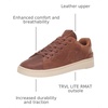 image:imageTOMS Mens Trvl Lite Low LaceUp SneakersTan Leather