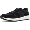 Water Repellant Black Suede Vintage Twill
