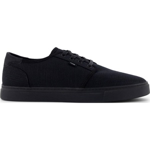 image:imageTOMS Mens Carlo 20 LaceUp Low Profile Sneaker Canvas Uppers with CloudBound Insole White Legacy Canvas 8BlackBlack Legacy Canvas