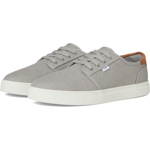 image:imageTOMS Mens Carlo 20 LaceUp Low Profile Sneaker Canvas Uppers with CloudBound Insole White Legacy Canvas 8Drizzle Grey Legacy Canvas