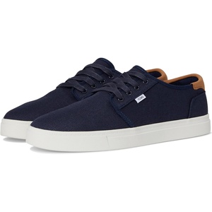 image:imageTOMS Mens Carlo 20 LaceUp Low Profile Sneaker Canvas Uppers with CloudBound Insole White Legacy Canvas 8Navy Legacy Canvas