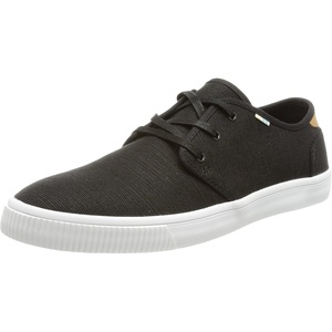 image:imageTOMS Mens Carlo LaceUp SneakersBlack Heritage Canvas