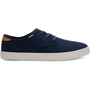 image:imageTOMS Mens Carlo LaceUp SneakersNavy Heritage Canvas