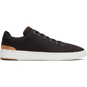 image:imageTOMS Mens Trvl Lite Low LaceUp SneakersBlack Canvas