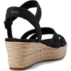 image:imageTOMS AudreyBlack Metallic Linen Stripe