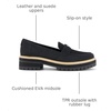 image:imageTOMS CaraBlack LeatherShimmer Twill