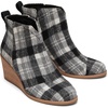 image:imageTOMS ClareBlackGrey Plaid