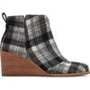 image:imageTOMS ClareBlackGrey Plaid