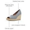 image:imageTOMS Essential WedgeLight Blue