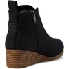 image:imageTOMS Kids Clare Little KidBig KidBlack Pu Nubuck