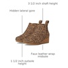 image:imageTOMS Kids Clare Little KidBig KidToffee Flocked Mini Cheetah