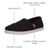 image:imageTOMS Mens Alp FWD Espadrille Slip On Canvas Upper CloudBound InsoleBlack