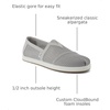 image:imageTOMS Mens Alp FWD Espadrille Slip On Canvas Upper CloudBound InsoleLight Gray Textured Mesh