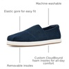 image:imageTOMS Mens Alp FWD Espadrille Slip On Canvas Upper CloudBound InsoleNavy Engineered Knit