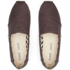 image:imageTOMS Mens Alpargata Classic Slipon Espadrille TextileSynthetic UpperAsh Grey Recycled Cotton Canvas
