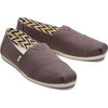 image:imageTOMS Mens Alpargata Classic Slipon Espadrille TextileSynthetic UpperAsh Grey Recycled Cotton Canvas
