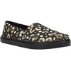 image:imageTOMS Mens Alpargata Classic Slipon Espadrille TextileSynthetic UpperBlack Abstract Leopard Print