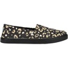image:imageTOMS Mens Alpargata Classic Slipon Espadrille TextileSynthetic UpperBlack Abstract Leopard Print