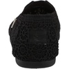 image:imageTOMS Mens Alpargata Classic Slipon Espadrille TextileSynthetic UpperBlack Moroccan Crochet