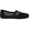 image:imageTOMS Mens Alpargata Classic Slipon Espadrille TextileSynthetic UpperBlack Moroccan Crochet