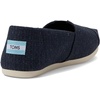 image:imageTOMS Mens Alpargata Classic Slipon Espadrille TextileSynthetic UpperBlack Speckled Slub