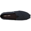 image:imageTOMS Mens Alpargata Classic Slipon Espadrille TextileSynthetic UpperBlack Speckled Slub