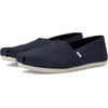 image:imageTOMS Mens Alpargata Classic Slipon Espadrille TextileSynthetic UpperBlack Speckled Slub