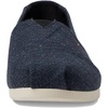 image:imageTOMS Mens Alpargata Classic Slipon Espadrille TextileSynthetic UpperBlack Speckled Slub
