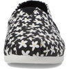 image:imageTOMS Mens Alpargata Classic Slipon Espadrille TextileSynthetic UpperBlack Sun Daisies