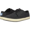 image:imageTOMS Mens Alpargata Classic Slipon Espadrille TextileSynthetic UpperBlack Washed Canvas