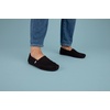image:imageTOMS Mens Alpargata Classic Slipon Espadrille TextileSynthetic UpperBlackBlack Recycled Cotton Canvas