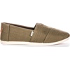 image:imageTOMS Mens Alpargata Classic Slipon Espadrille TextileSynthetic UpperCanteen Refibra
