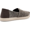 image:imageTOMS Mens Alpargata Classic Slipon Espadrille TextileSynthetic UpperDark Brown