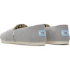 image:imageTOMS Mens Alpargata Classic Slipon Espadrille TextileSynthetic UpperDrizzle Grey Heritage Canvas