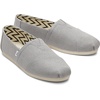 image:imageTOMS Mens Alpargata Classic Slipon Espadrille TextileSynthetic UpperDrizzle Grey Heritage Canvas