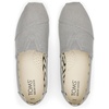 image:imageTOMS Mens Alpargata Classic Slipon Espadrille TextileSynthetic UpperDrizzle Grey Heritage Canvas
