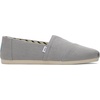 image:imageTOMS Mens Alpargata Classic Slipon Espadrille TextileSynthetic UpperDrizzle Grey Heritage Canvas