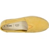 image:imageTOMS Mens Alpargata Classic Slipon Espadrille TextileSynthetic UpperElectric Yellow Nubuck on Rope