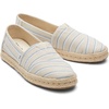 image:imageTOMS Mens Alpargata Classic Slipon Espadrille TextileSynthetic UpperFog